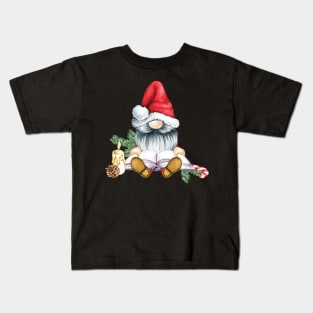 Lovely Christmas Gnome Kids T-Shirt